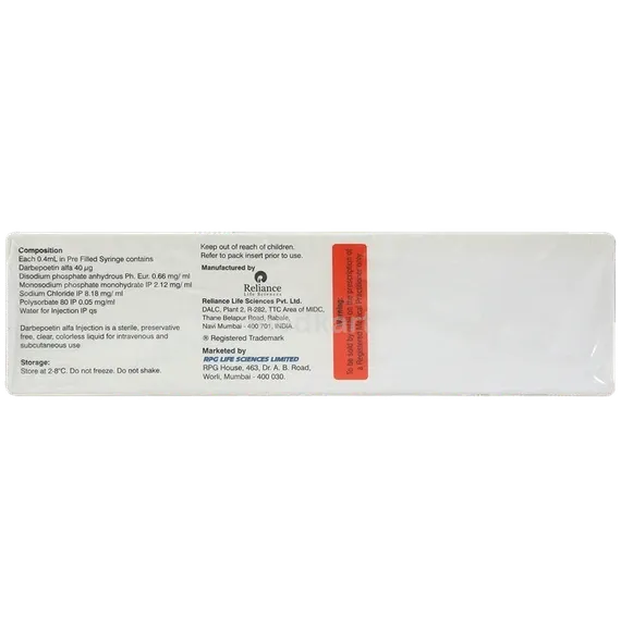 darba 40mcg injection